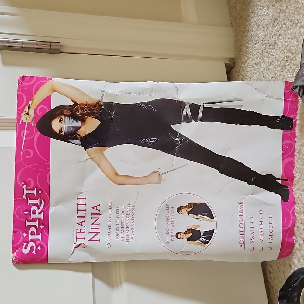 Adult stealth ninja costume